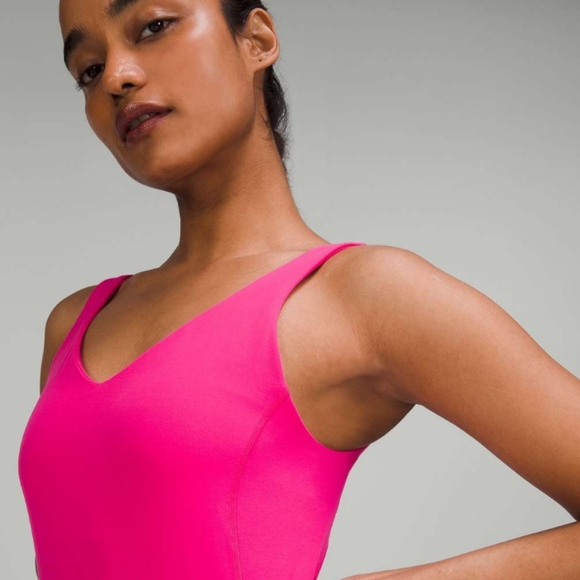 Lululemon Align Onesie 8" Sonic Pink - Picture 2 of 8